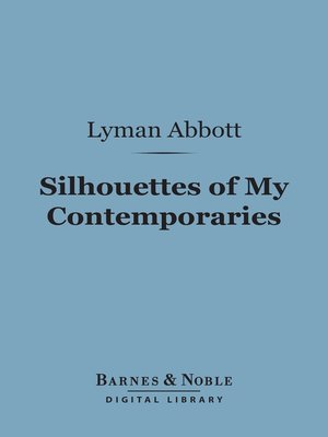 cover image of Silhouettes of My Contemporaries